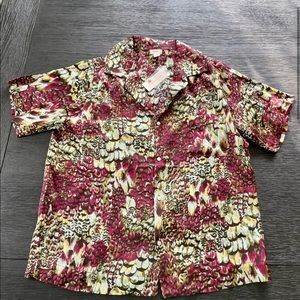 Anthropologie Tiny Postcard Blouse